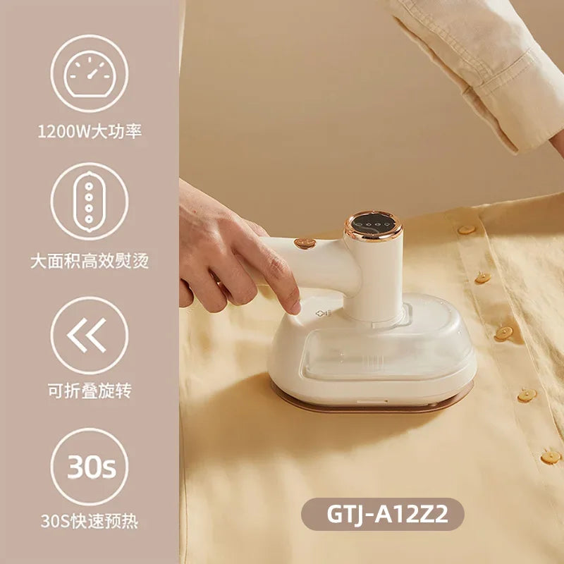 Portable Handheld Mini Steam Iron Household Clothes Wrinkle Removal Ironing Machine for Home Travel Use