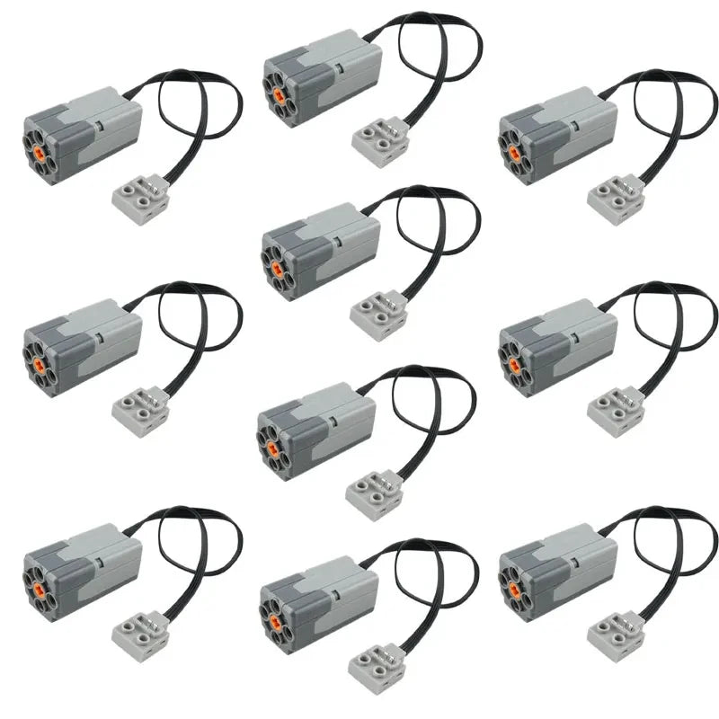 1/2/4/8/10PCS 8883 M Motor Power Functions Building Blocks Technical Bricks Accessories Electric Motor DIY Toys Parts High Speed