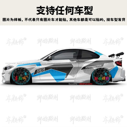 Car Vinyl stickers body decoration sporty Customized racing decals modified accessories FOR BMW 3 4 5 Series M2 M3 M4 M5