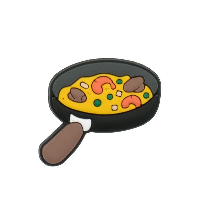 1/25PCS Food Theme Shoe Charms Set DIY Decorative Pins Cartoon Burger Pizza Donut Clogs Accessories Shoe Buckle Pendant Gifts