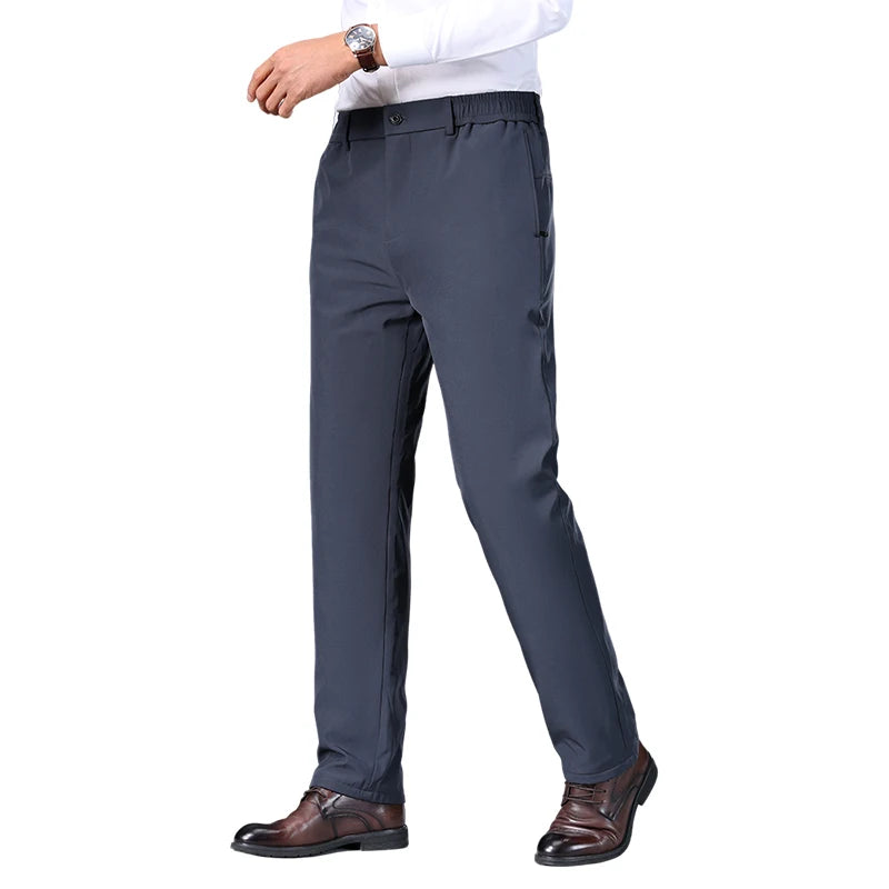 Real 90% White Duck Down Trousers 2025 Men Winter Keep Warm Suit Pants Thick Elastic Waist Male Duck Down Trousers