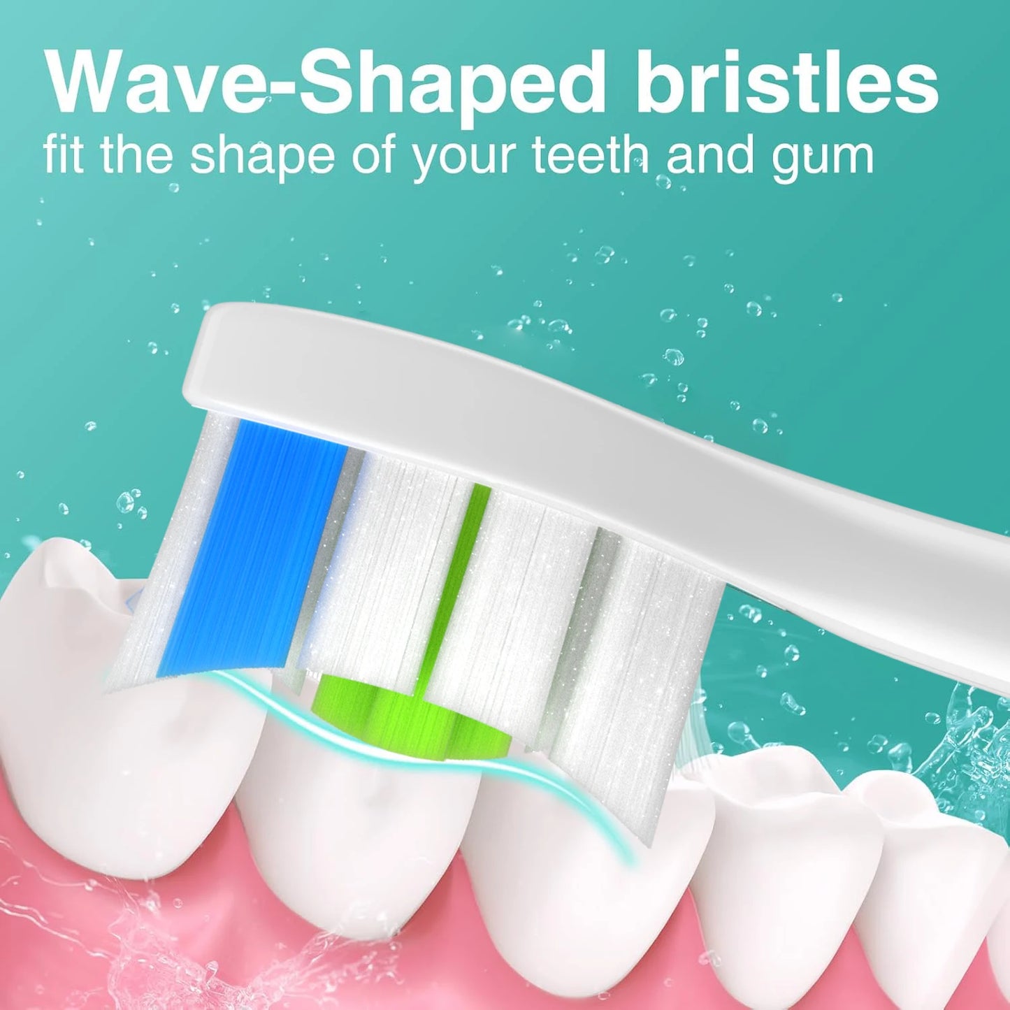 5-20pcs Replacement Toothbrush Heads Compatible with Electric Brush Head 1100 2100 4100 4300 5100 5300 6100 Independent package