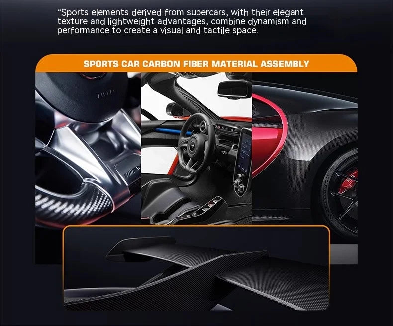Chery Tiggo 3 4 5 7 7Pro 7 8 Plus Arrizo 7 GX 5x EQ7 Fulwin 2 A3 A5 Carbon fiber Suede Car Steering Wheel Cover Auto Accessories