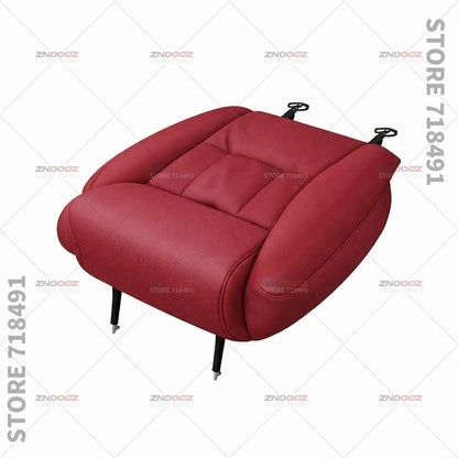 For Rivian Seat Leg Support Extension Cushion Thigh Support Pillow Memory Foam Leather Leg Extender Interior Accessories