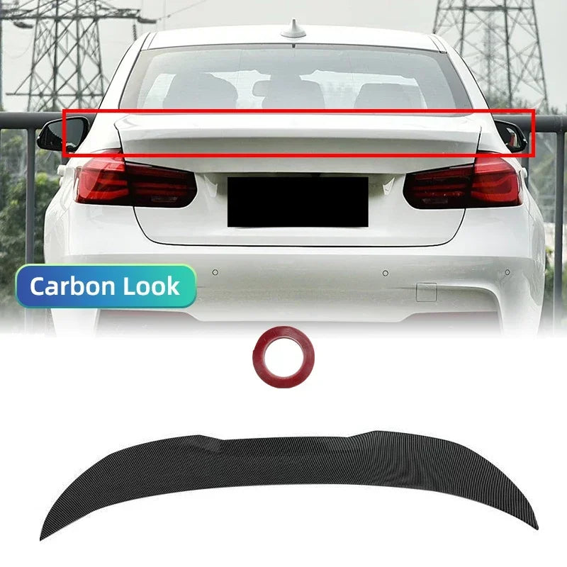 Trunk Lip Rear Wing Spoiler Air Dam Deflector Tuning Trim For BMW 3 F30 F31 2013-2018 like 335i 328i 330i 340i 320d 330d