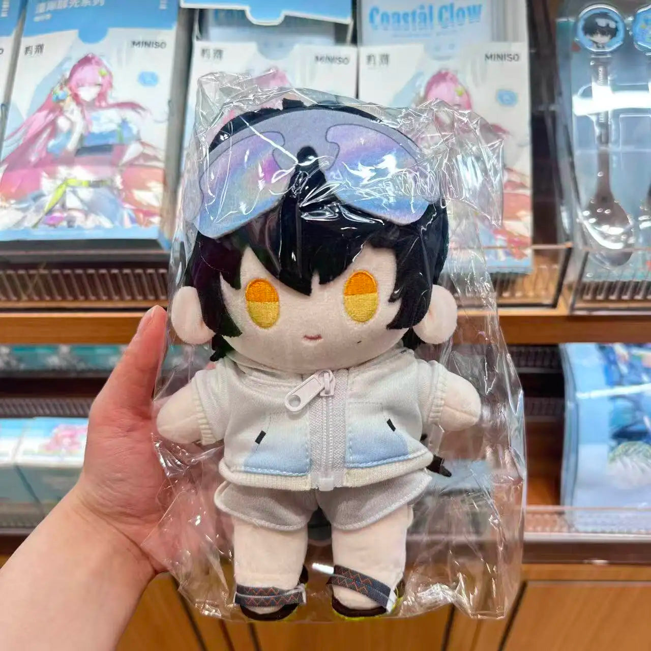 Wuthering Waves Coastal Glow Series Official Licensed Cotton Plush Doll Soft Stuffed Collectible Toy For Adult Game Fans