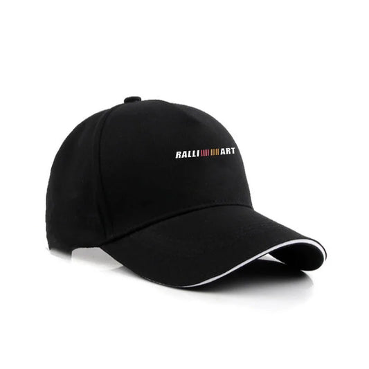 Car Hats Casual Baseball Caps Sunscreen Cotton Ventilate Hat for MITSUBISHI RALLIART Auto Accessories