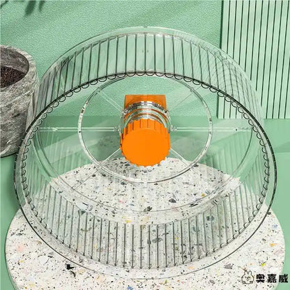 Large Size Silent Running Wheel for Hamster Toy Deprivation Relief Golden Retriever Hamster Cage Supplies Crehensive Infor...