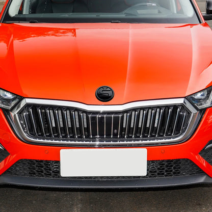 8/9/10cm Emblem Car Front Hood Badge Rear Trunk Sticker for Skoda Octavia Rapid Fabia S Logo Superb KAMIQ Kodiaq VRS Accessories