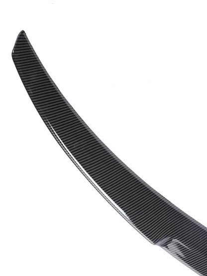 Carbon Fiber Rear Bumper Lip Trunk Wing MP M4 PSM Style Roof Spoiler Kit For BMW 3 Series F30 F31 F35 2012-2019 Gloss Black