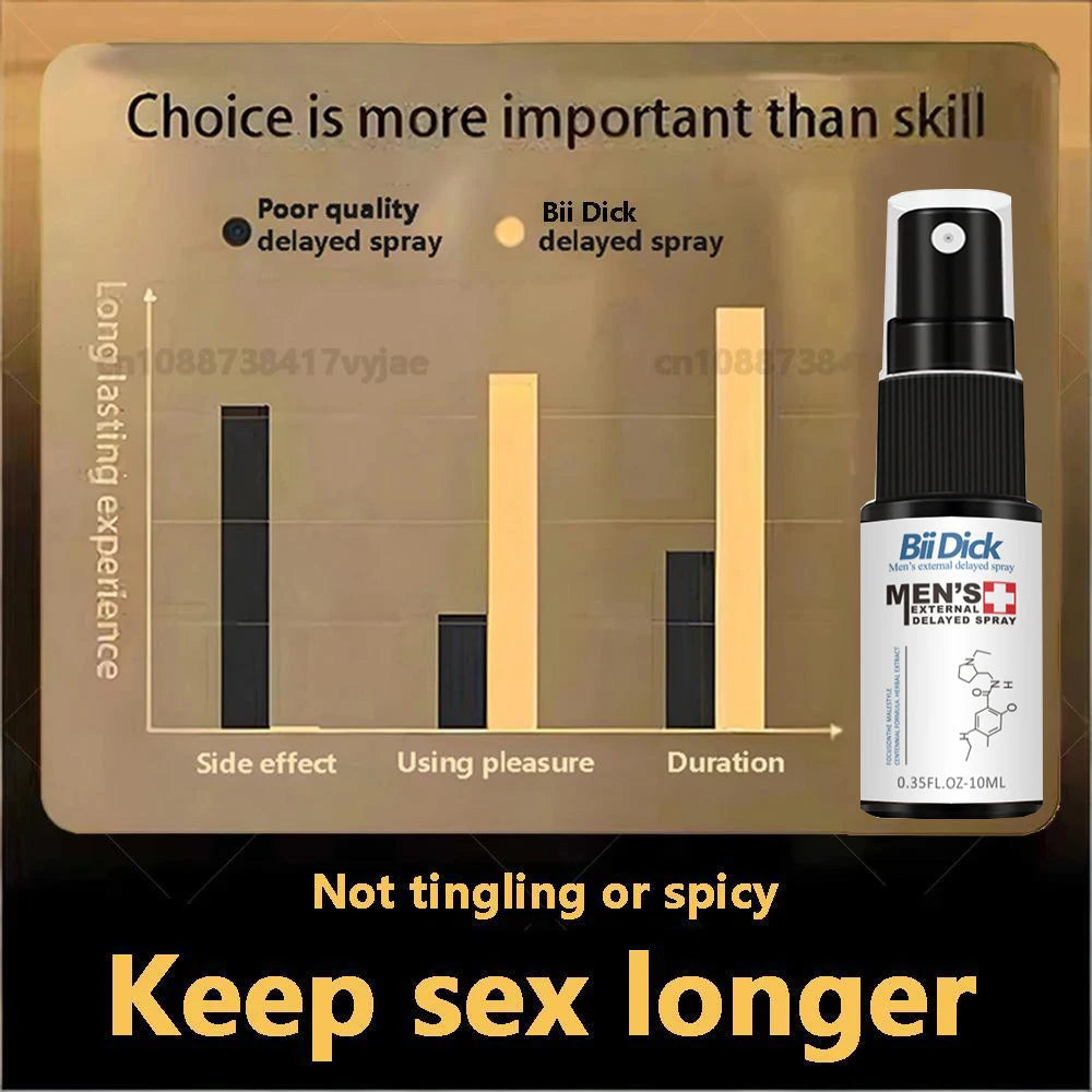 Male Penile Sex Spray Man Long Lasting 60 Minutes ejaculator Spray For Men Premature Ejaculation Fast Erecting Adult Product