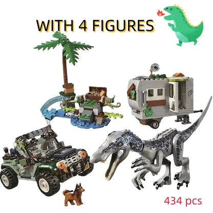 Compatible Sets Dinosaur Series 75935 Baryonyx Face-Off:The Treasure Hunt Building Blocks Model Fit MOC Sets Toys For Kids Gifts