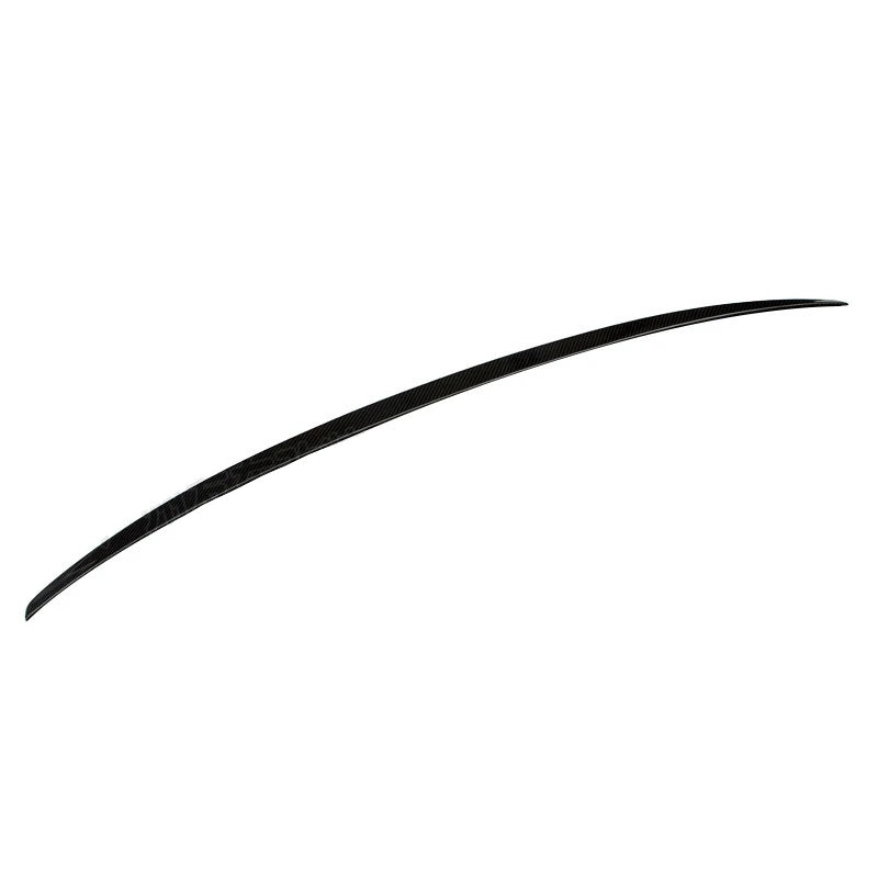 For AUDI A4 S4 RS4 B9 Sedan S style Carbon fiber FRP glossy black Rear Spoiler Trunk Wing Car tuning accessories 2017+