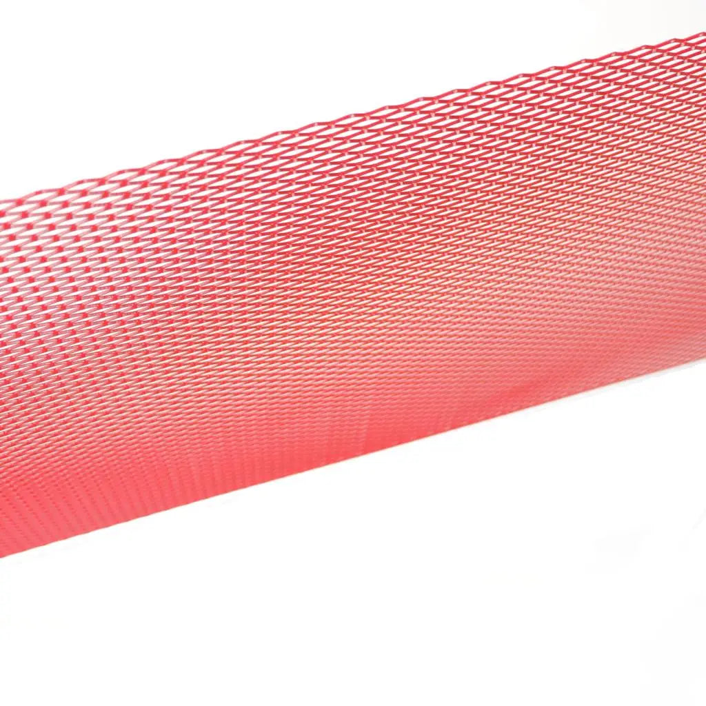 100x33cm Car bumper grille Aluminum Alloy Rhombic Grille Mesh Sheet Car grid ventilation grille for Bumper Car Accessories