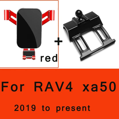 Adjustable Car Phone Mount Holder For Toyota CHR RAV4 XA40 XA50 2014 2015 2016 2017 2018 2019 2020 2021 Car Interior Accessories
