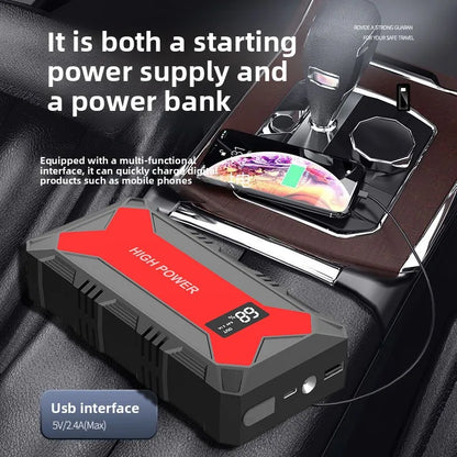 CEYYOR 12V 3IN1 Booster Jump Starter for Petrol Diesel Car.Portable Jump Starter Car Battery with LED Light and USB Port,점프스타터