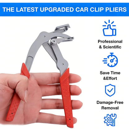 Rafford Upgraded Automotive Clip Pliers — Automotive Fastener Removal Tool, Suitable for Door Panels, TrimClips, RivetsSnap ring