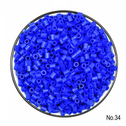 Fuse Beads Kit, 600pcs 5mm Iron Beads Set for Kids, DIY Art Craft Toys Iron Beads,  Christmas Birthday Gift for Boys and Girls