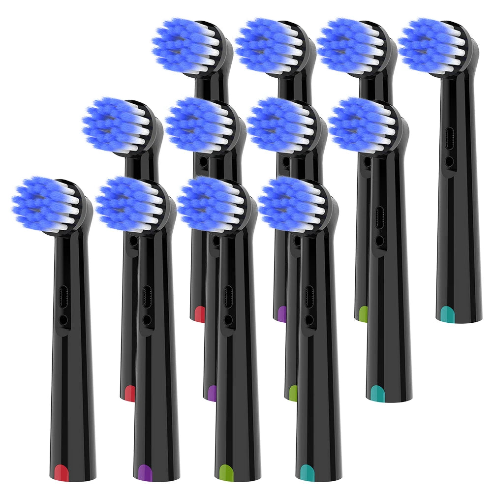 4/12/20 Count Extra Soft Replacement Brush Heads Compatible with Oral B Electric Toothbrush, Toothbrush Head for 1000/500/100