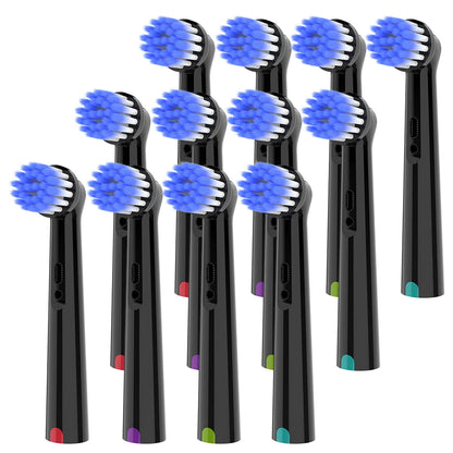 4/12/20 Count Extra Soft Replacement Brush Heads Compatible with Oral B Electric Toothbrush, Toothbrush Head for 1000/500/100