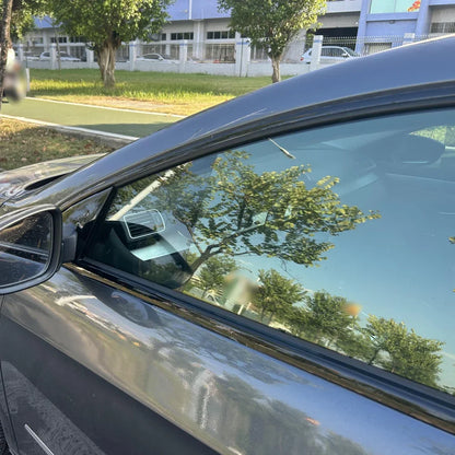 Glossy Black PVC Car Window Decorative Strip Sticker for Volkswagen CC 2009-2018 Exterior Protection Accessory
