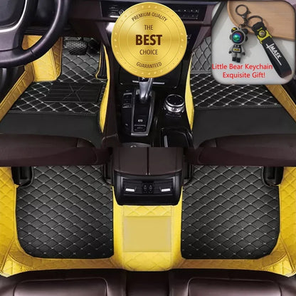 Customized Fit for Foton Tunland V7 Car Floor Mats Car Accessories Tailored Waterproof Auto Carpet Mats Left/Right-hand Drive