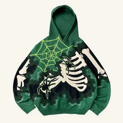 Cotton New Rock Spider Soft Man Hoodies Skull Luxury Simple No Brand Cheap Sweat Shirt Tops Welcome Deal In Sweatshirts for Men