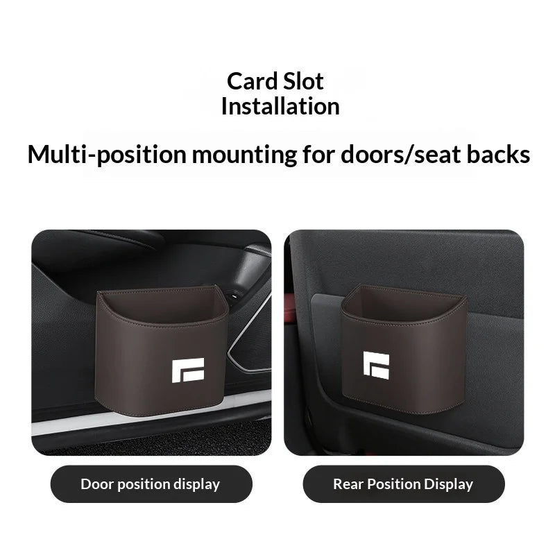 Suitable for Rox 01 ADAMAS car trash can suspension storage box car door side cup holder umbrella bucket storage box