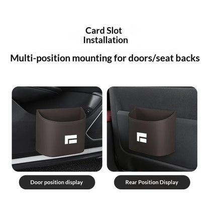 Suitable for Rox 01 ADAMAS car trash can suspension storage box car door side cup holder umbrella bucket storage box