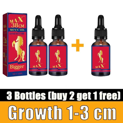 Men’s Growth and Thickening Oil for Penis Enlargement Boost Stamina Strengthen Erection Maximize Sexual