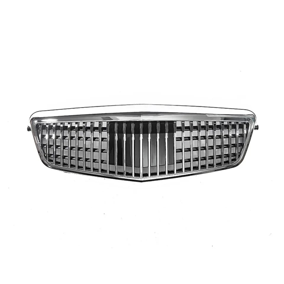 XVIP Chrome Black Diamonds Style Front Racing Grille For Mercedes Benz E-Class W212 E250 E300 E350 E500 2010-2013 Bumper Grilles