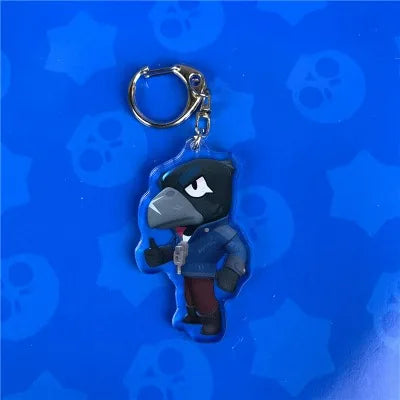 Supercell Star-Player Leon Mini Anime Figure Fashion Game Character Decoration Cartoon Doll Collectible Gift for Christmas