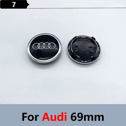 4pcs 60mm 61mm 69mm 68mm 77mm Car Styling Wheel Center Cap Hub Covers Badge 4B0601170 For Audi A3 A4 A5 A6 A7 A8  S6 Accessories
