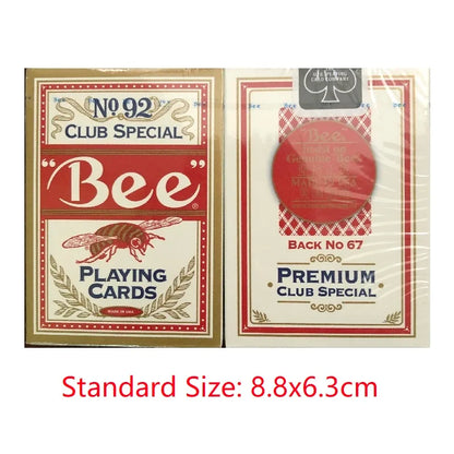 Bee Playing Cards Deck USPCC Collection Poker Card Games Magic Tricks for Magician