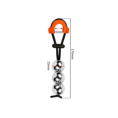 Reusable Stainless Steel Solid Ball Stretching Amplification Trainer Adjustable Household Items Adult Male Exercise Equipment
