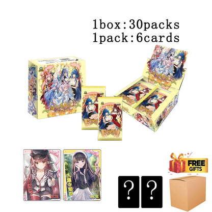 Goddess Story Collection Cards PR Booster Box Pack Full Set Bikini Puzzle Tcg Sexy Girl Party Game Playing Cards
