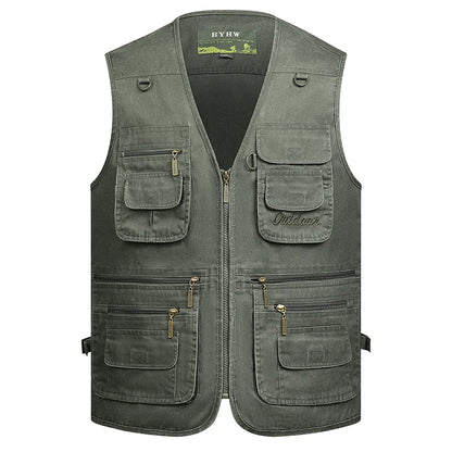 New Style Vest, Outdoor Activities, Rock Climbing, Hiking, Camping, Fishing, Mountain Climbing, Photography, Multi-pocket Vest