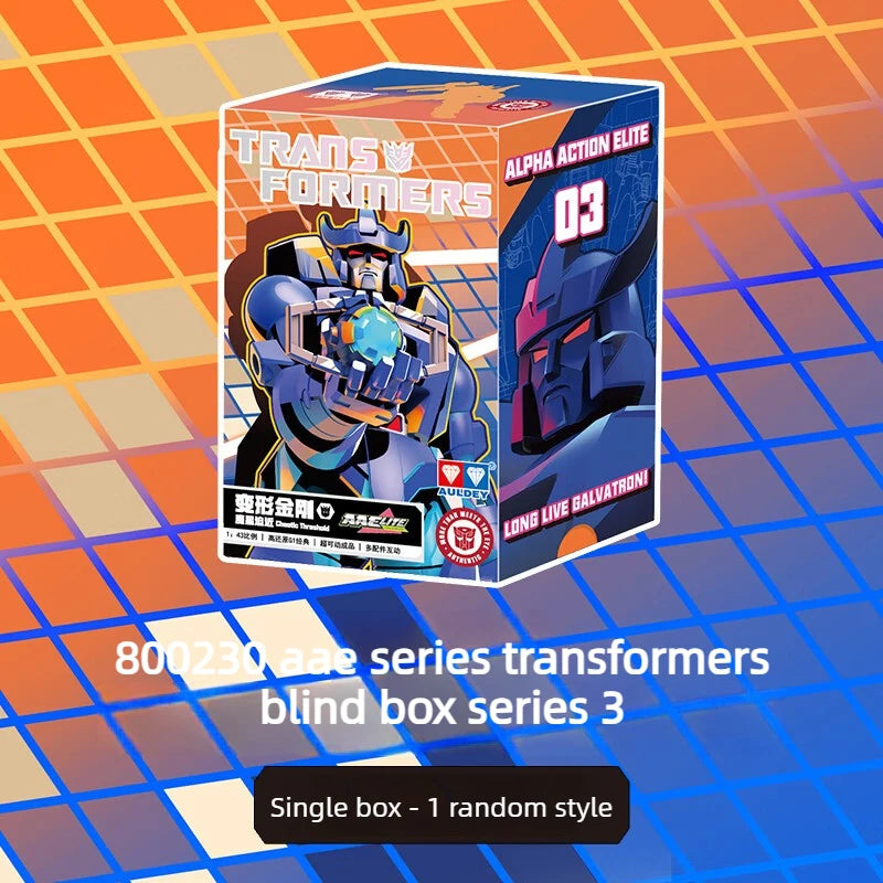 New Shockwave Transformers Toys G1 Classic Characters Collectible Grade Figure Blind Box AULEDY Optimus Prime Fun Anime Gifts