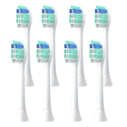 Replacement Toothbrush Heads For HX6730/HX6721/HX3216/HX9362/HX3210/HX6013/HX9063/HX6063 Bright White Brush Heads Nozzles C3 W3