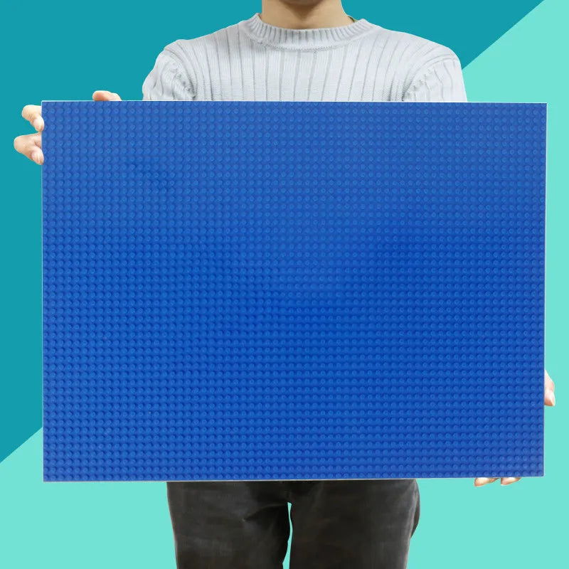 48x64 Dots Large Baseplate for Building Blocks, DIY Wall Mount Board, Compatible with Major Brands, Kids Gift Toy
