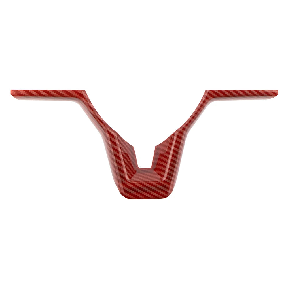 Car Steering Wheel Panel Cover Trim Sticker for Nissan Qashqai J11 Xtrail T32 Rogue Note Versa Kicks Juke Micra Leaf Sentra