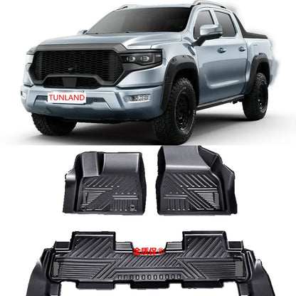 Use for FOTON TUNLAND V7 V9 custom car AllWeather Floor Mat Fit For TUNLAND V7 V9 custom waterproof mat TUNLAND V7 V9 mat RHD
