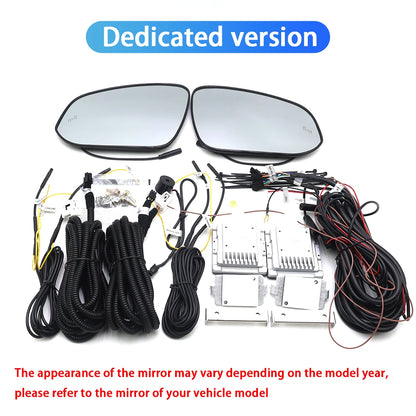 ZhuCamX DSM BSD Blind Spot Detection Monitoring Ultrasonic Warning Lane Assist System
