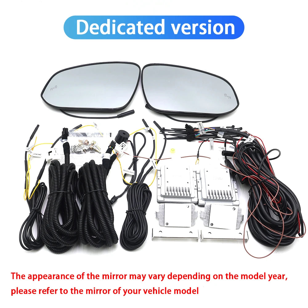 ZhuCamX DSM BSD Blind Spot Detection Monitoring Ultrasonic Warning Lane Assist System