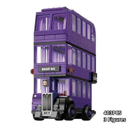 Magic Street View Series Hagrid Hut Rescue House Building Blocks Model Toys Birthday Gift