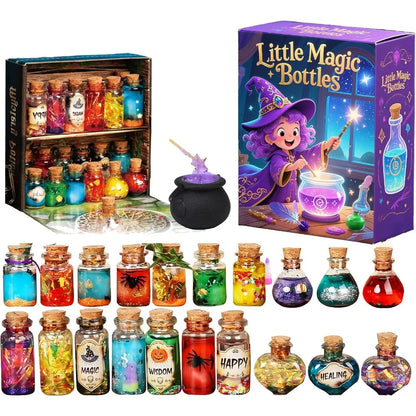 Fairy Magic Potion Kit for Kids Mixed Magic Wizard Potion Bottles Birthday Gifts Toys for Girls Boys DIY Workshop Craft Kits