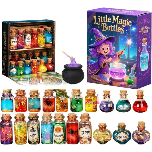 Fairy Magic Potion Kit for Kids Mixed Magic Wizard Potion Bottles Birthday Gifts Toys for Girls Boys DIY Workshop Craft Kits