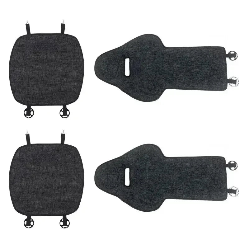 For BYD Atto 3 Seal U Song Plus EV DMI Dolphin mini Seal Seat Covers Linen Breathable Warm Car Seat Cushion Interior Accessories