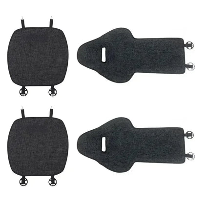 For BYD Atto 3 Seal U Song Plus EV DMI Dolphin mini Seal Seat Covers Linen Breathable Warm Car Seat Cushion Interior Accessories
