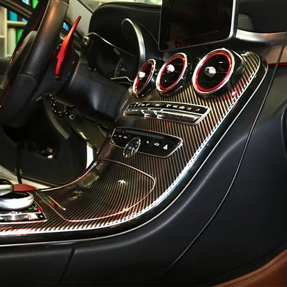 Premium Gloss 2D Black Gold Carbon Fiber Vinyl Wrap Film Roll Self Adhesive Sticker Decal Car Wrapping Foil